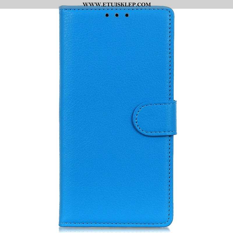 Etui Folio do OnePlus Nord 2T 5G Tradycyjna Sztuczna Skóra